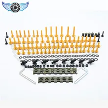 new motorcycle screws pike Bolts fit for Kawasaki ZX-6R ZX-10R ZX-12R ZX-14R ZX-9R ZZR400 600 1200 1400 ER6F 3 colors optional