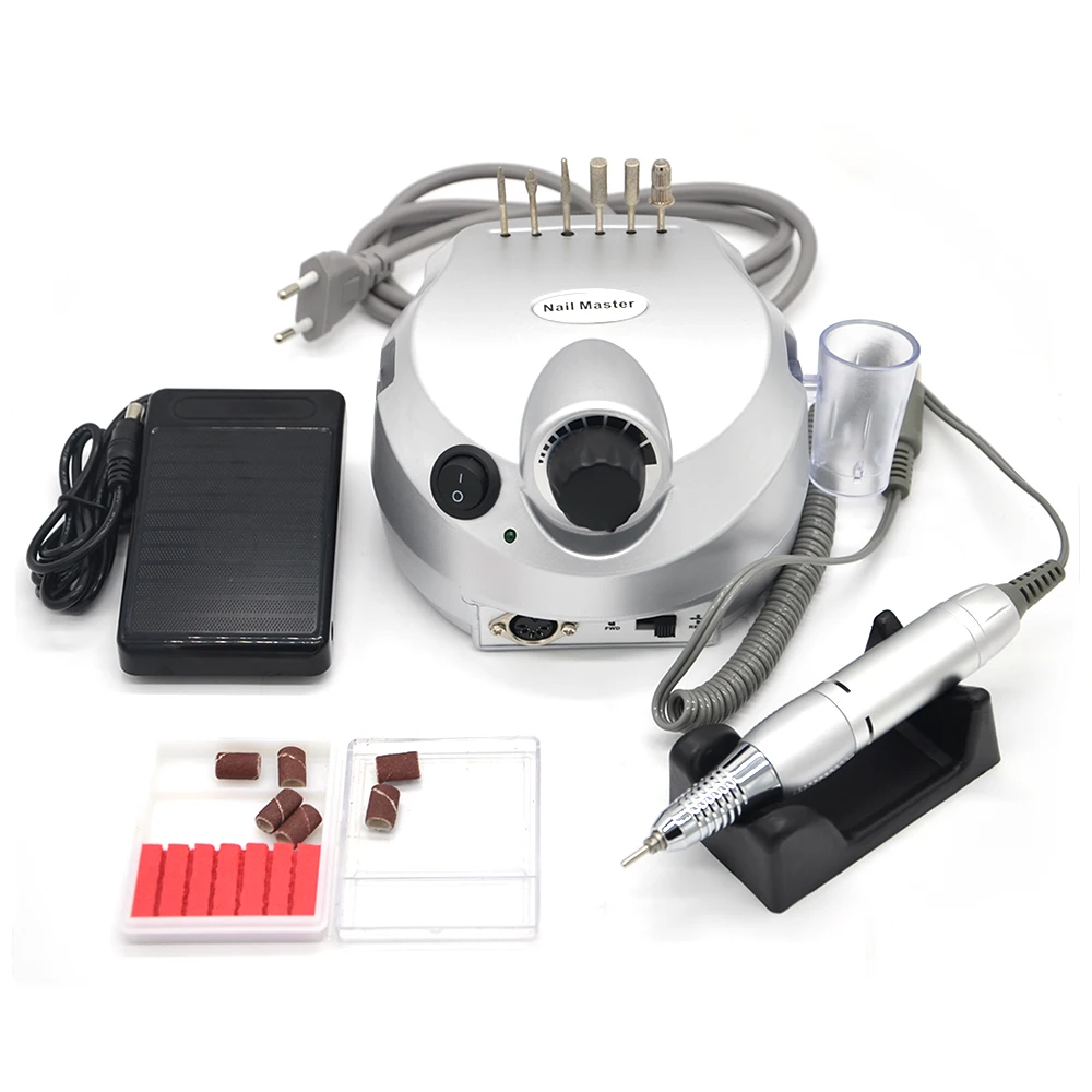 Buy 35000 RPM 110V/220V Silver Electric Nail Drill