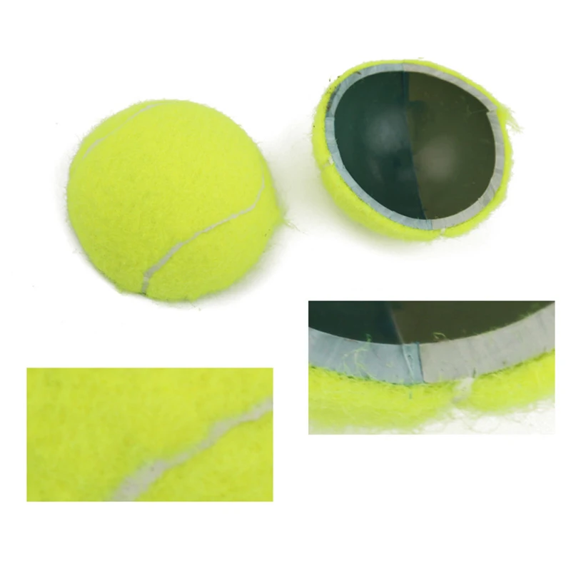 3 шт. прочные теннисные мячи высокопрочный Профессиональный резиновый тренажер для клубных упражнений теннисные тренировочные