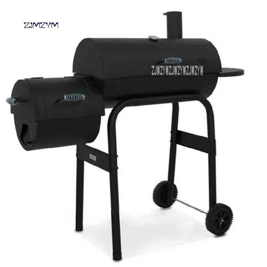 

New Arrival Outdoor Home Garden Barbecue Grill BBQ8001B Villa Hotel Thicker Portable Large Barbecue Grill For 5-7 People
