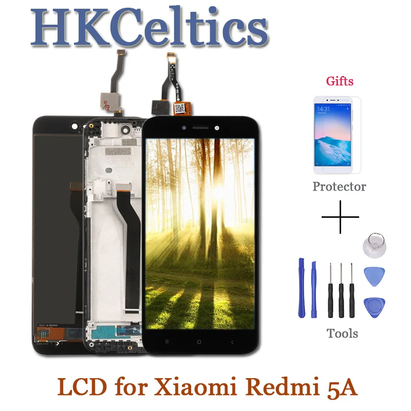 100% протестированный сенсорный экран и ЖК дисплей для Xiaomi Redmi 5A дигитайзер