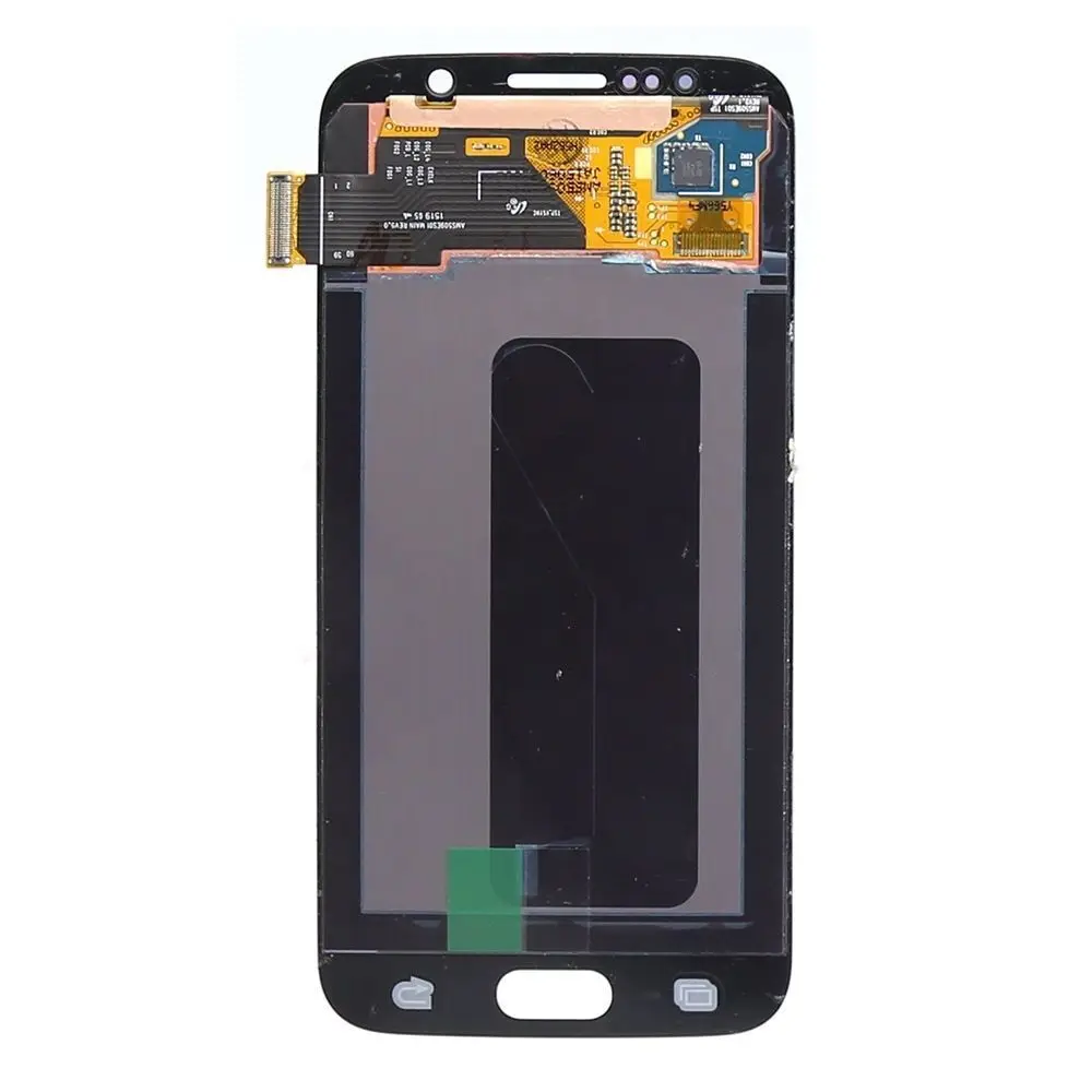 Оригинальный супер AMOLED ЖК дисплей для Samsung Galaxy S6 кодирующий преобразователь