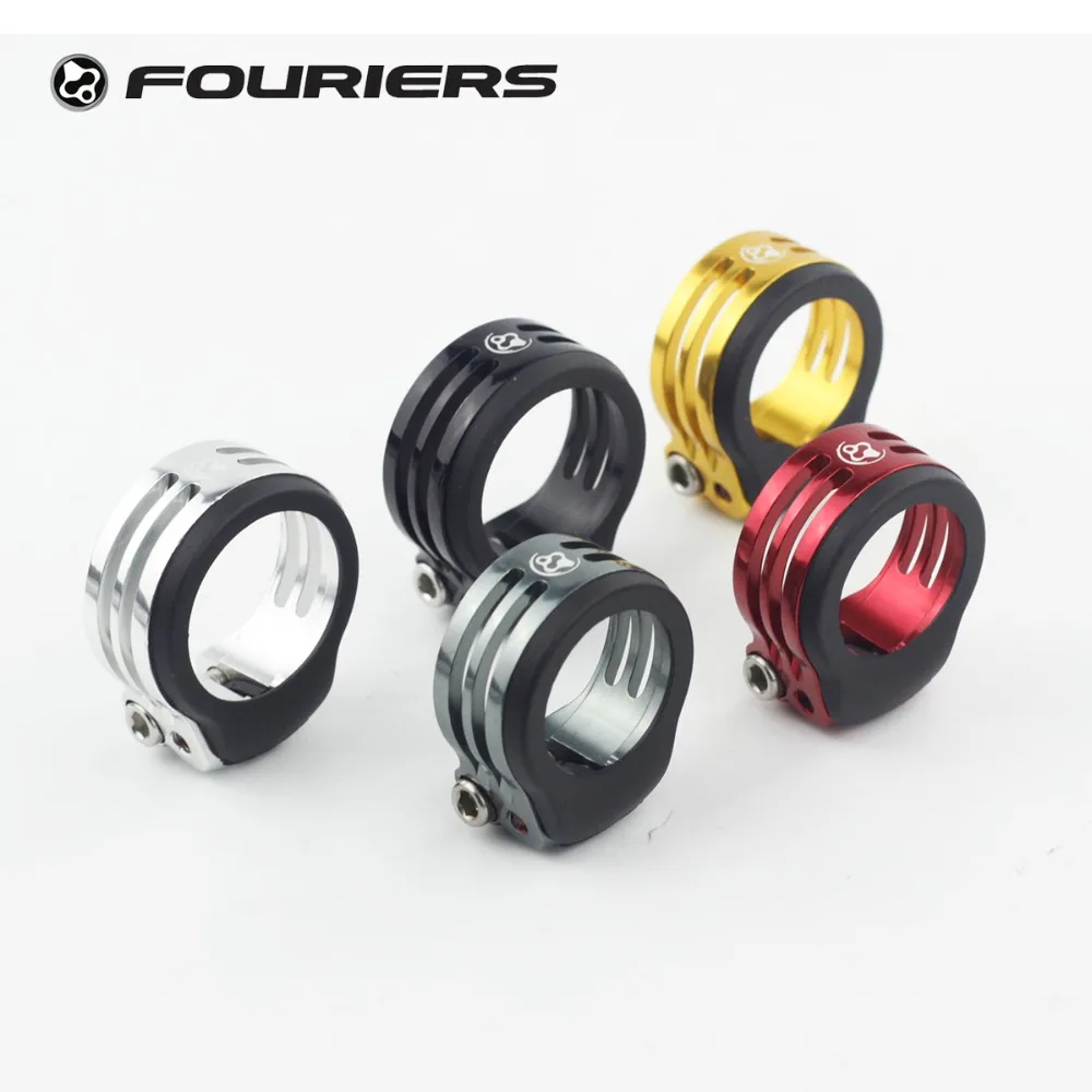 Bike Seat Post Clamp Aluminum Alloy Quick Release Hollow Lock