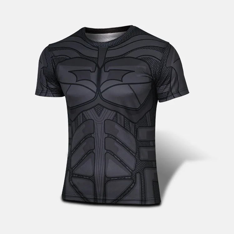 

New 2016 Spiderman Ironman Superman Captain America Marvel T shirt Men Avengers Costume Comics Superhero men t shirt