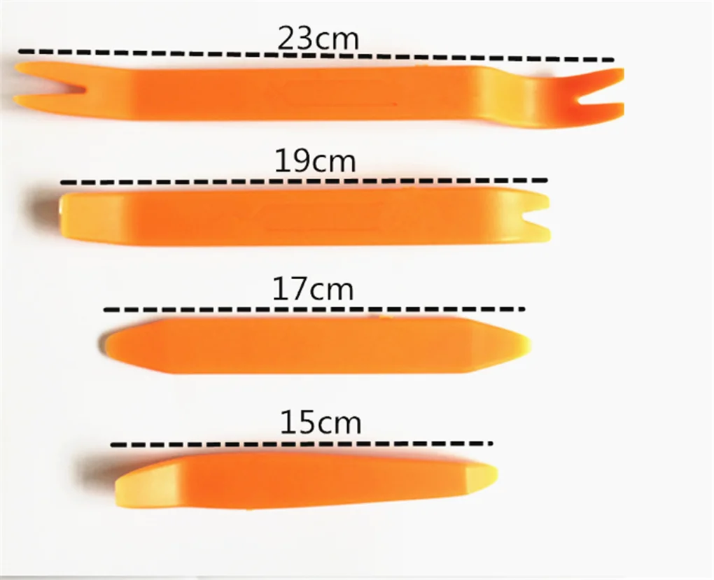 Универсальные, 4 шт., автомобильный аудио дверной значок удаление инструмент автозапчастей многофункциональный для BMW E34 F10 F20 E92 E38 E91 E53 E70 X5 м M3