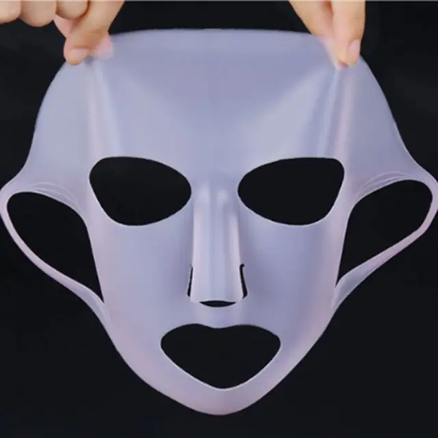 Best Offers Fashion Soft Women Skin Care Tool Silicone Facial Mask Prevent Water Evaporation 