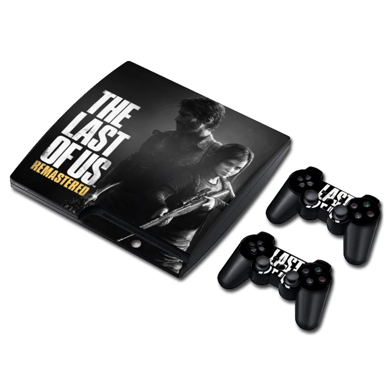 Последняя из нас наклейка на кожу для PS3 Slim playstation 3 консоль и контроллеры для PS3 Skins Наклейка виниловая