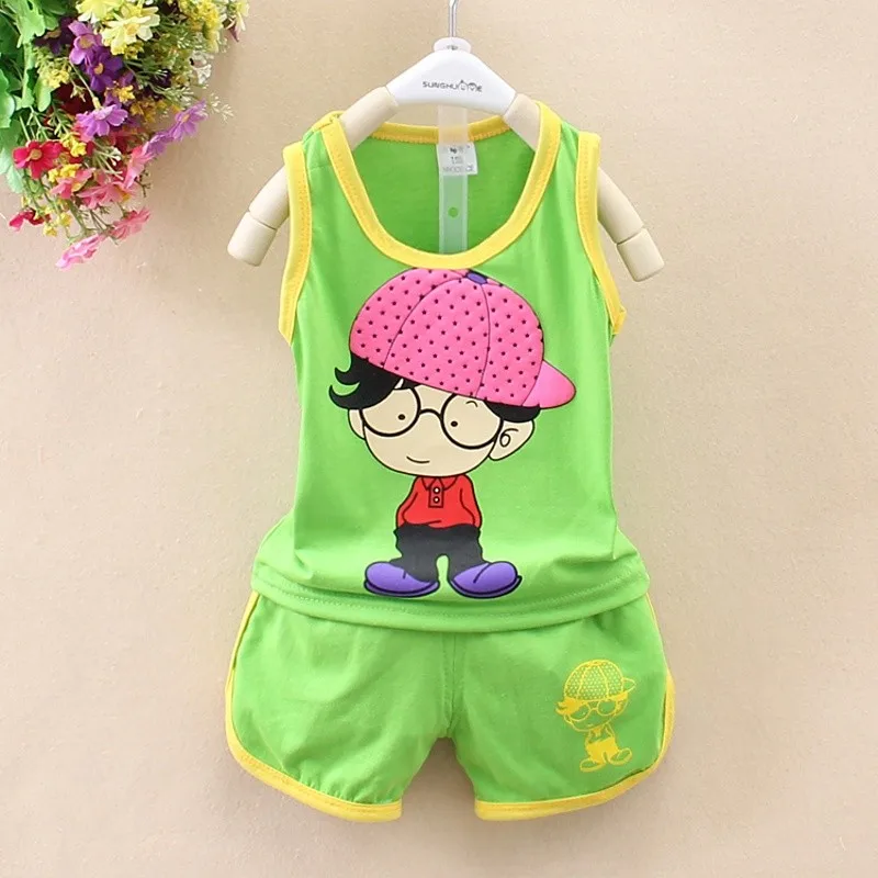 

C22 0-3Y Newborn Baby Girls Summer Clothing Sets Infant Clothes Enfant Boys roupas menino kids tracksuit moda infantil menina