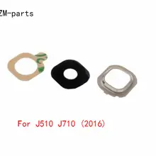 20 шт./лот задняя камера объектив для samsung J3 J5 J7 J510 J710 камера заднего вида стеклянная крышка объектива модуль+ 3 м стикер