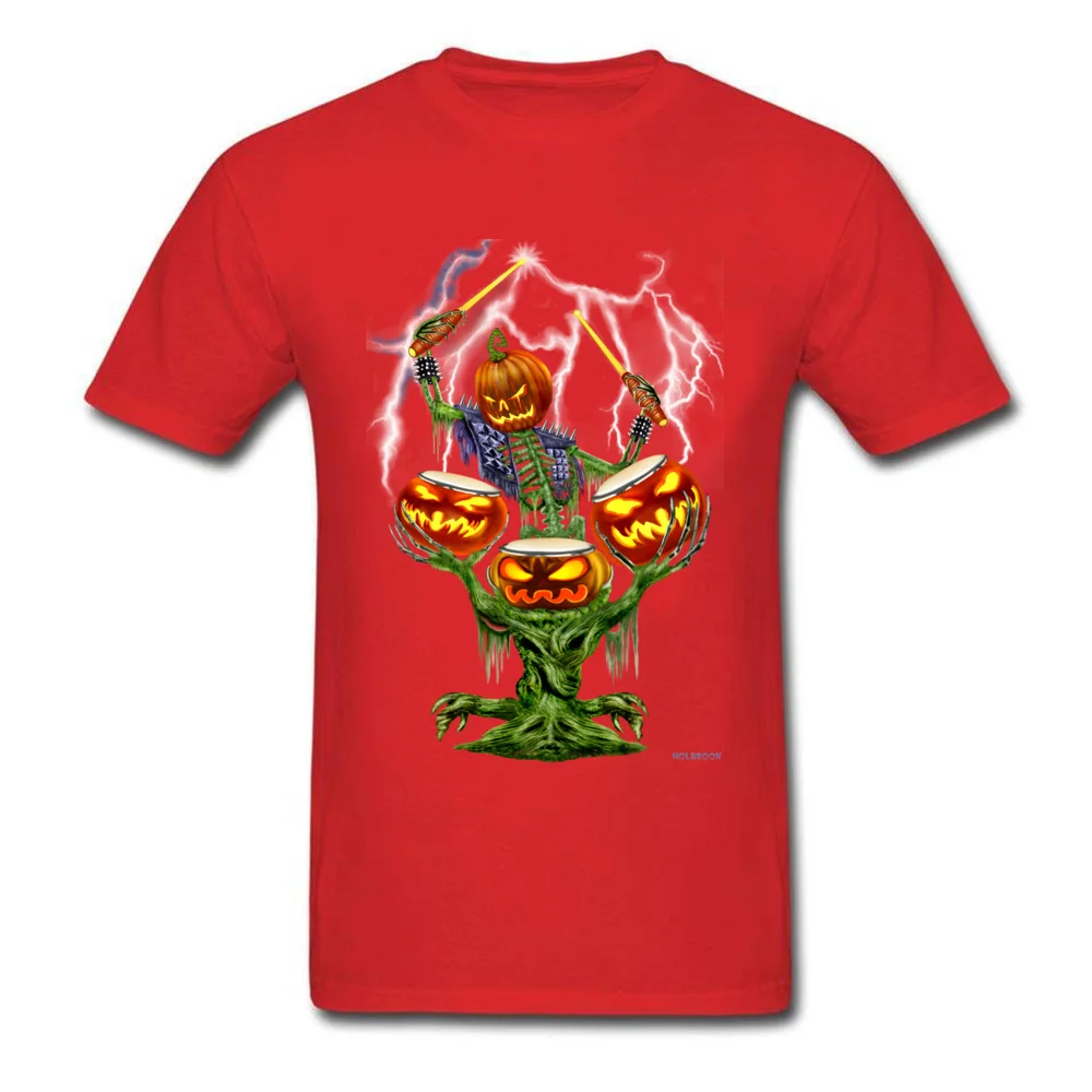 Halloween Pumpkin Drummer_red
