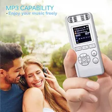 Lanpice цифровой Запись ручка рекордеры 8 GB MP3 музыкальный плеер с TFT цветной экран интеллектуальные Шум снижение