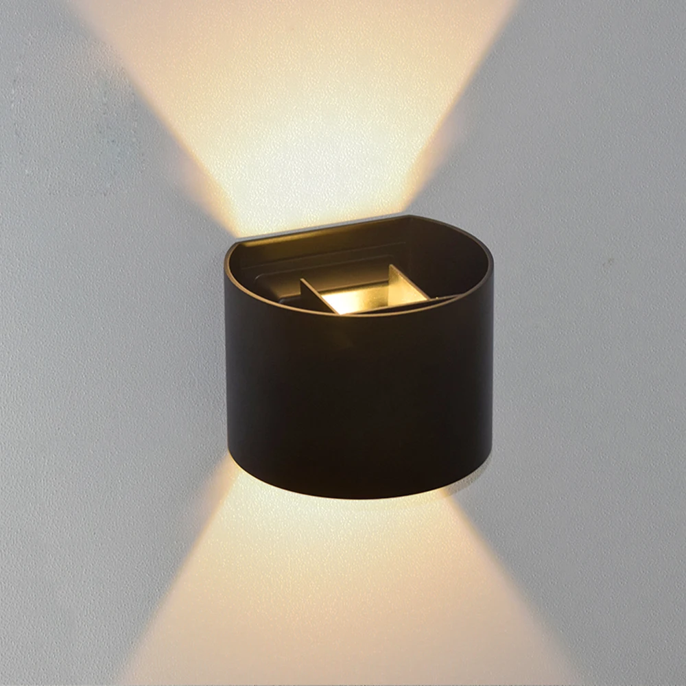 SINFULL ART IP65 Waterproof Dimmable Wall Lamp 6W COB Aluminum Up Down