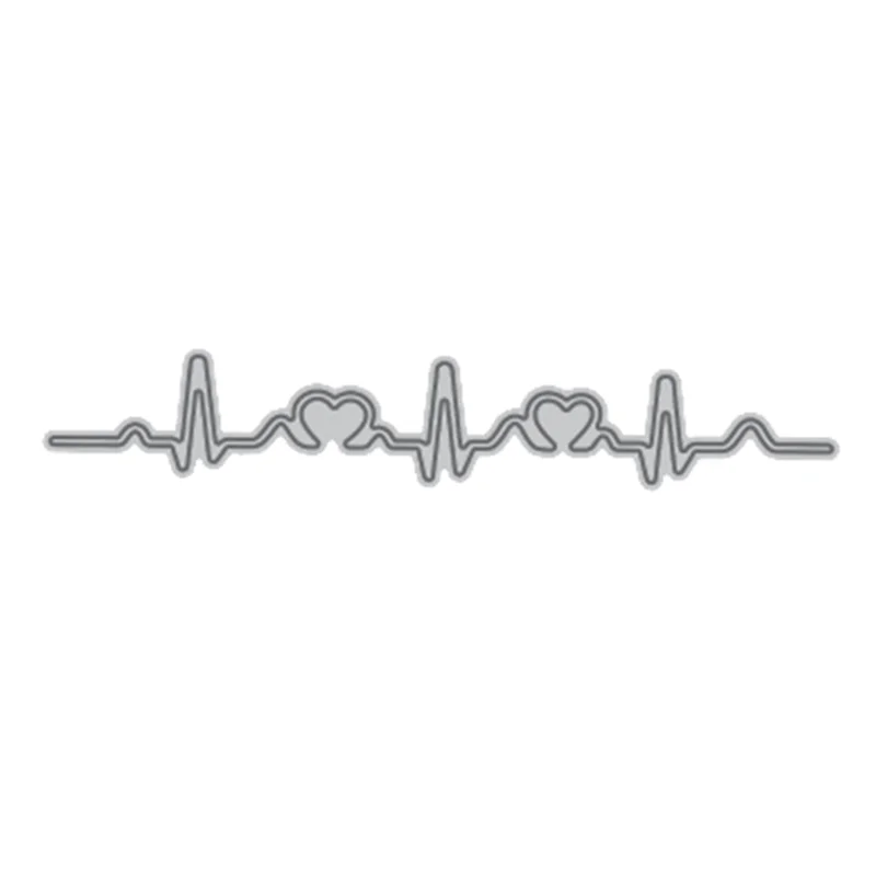 

Naifumodo Simple Heart Lace Metal Cutting Dies for Card Making And Scrapbooking Stencil Crafts Alinacutle Cutting Dies