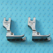 Hinged Right Raising Presser Foot With Guide for Top-Stitch #12463H 1/4 (2PCS)