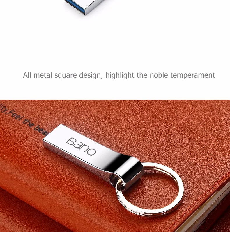 BanQ P90 64G 32G 16G USB 3.0 Flash Drives Fashion High Speed Metal Waterproof Usb Stick Pen Drive USB Flash Drives Free shipping best usb stick