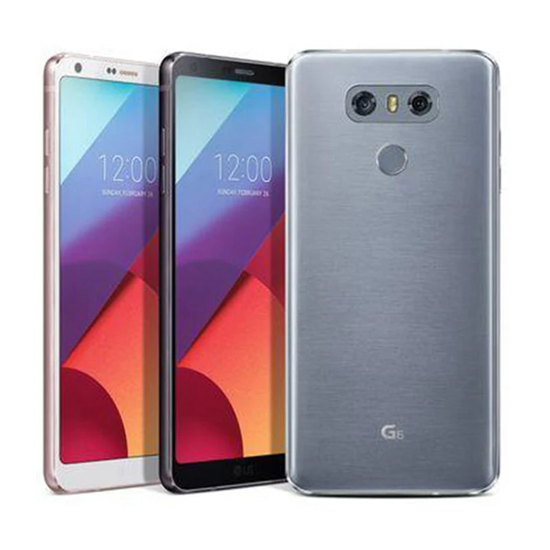 Разблокированный мобильный телефон LG G6 H870DS 64 Гб/H871 32 Гб четырехъядерный двойной 13 МП камера 821 одна/две sim-карты 4G LTE 5,7 дюйма