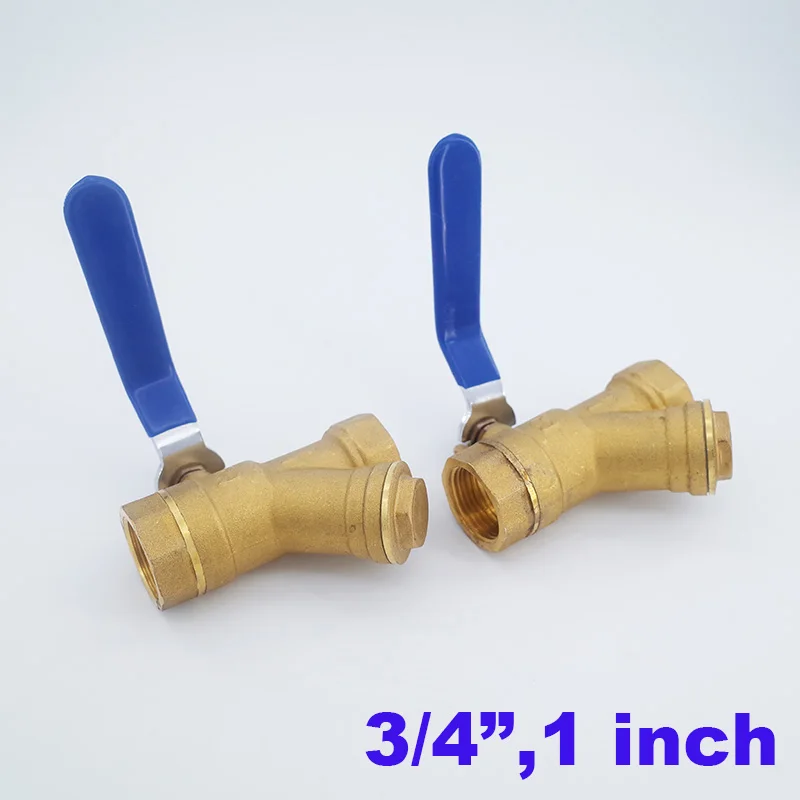 Фильтр высокого качества шаровой клапан интегрированный медный DN20/DN25 утолщаются 3/" 1 дюйм Y Тип шарнирный водяной кран фильтр