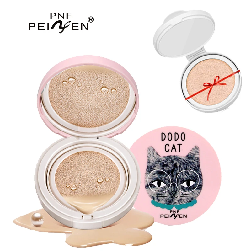 

PNF Brand Sunscreen Air Cushion BB Cream Concealer Long Lasting Foundation Whitening Flawless Makeup Face Glow Cushion Cosmetics
