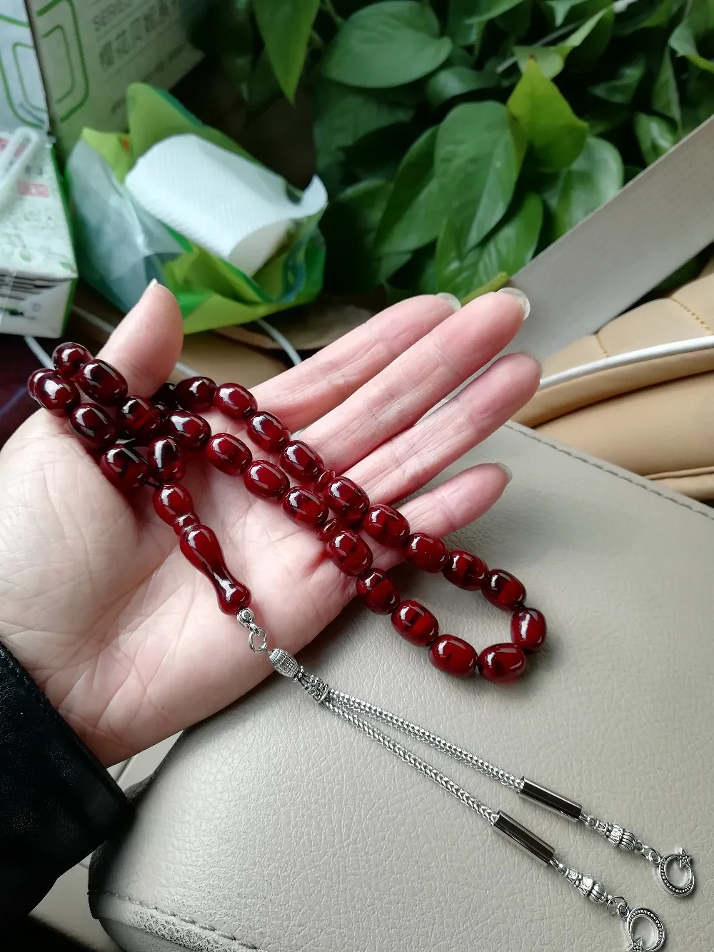 Исламский янтарный цвет Молитвенные Четки из бусин Tasbih Бог misbaha taspeeh sibha masbaha tesbih мусульманский подарок subha misbaha