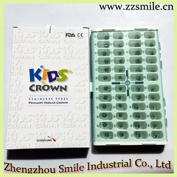 

FDA/CE Approved SHINHUNG Dental Stainless Steel Kids Crown