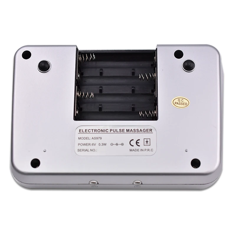 Electrical Muscle Stimulator Slimming Massager Full Body Pulse Tens Acupuncture Therapy Machine Muscle Relax Fat Burner +10 Pads