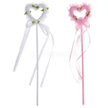 2 шт. милые в форме сердца принцесса волшебная палочка Дети День рождения подарок
