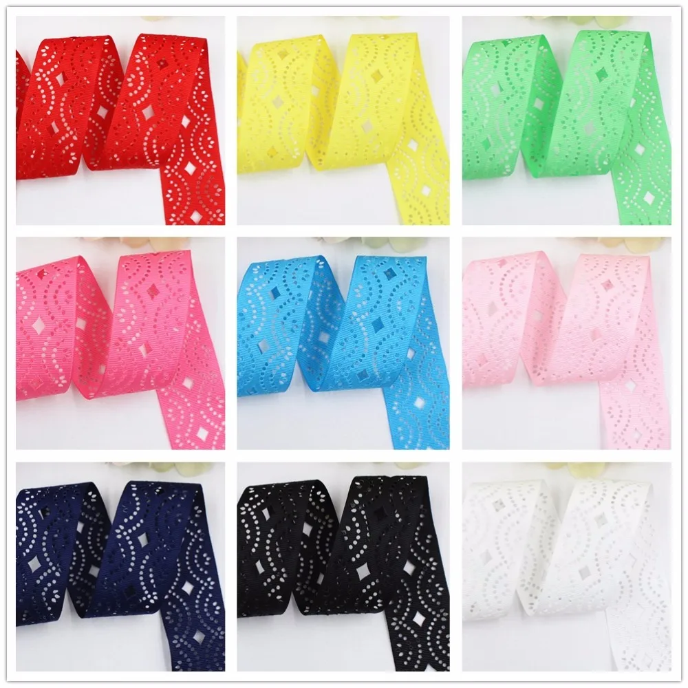 

1653121 , NEW width 38mm hollow flowers series Ribbon, DIY handmade materials,Clothing accessories,Gift Wrapping