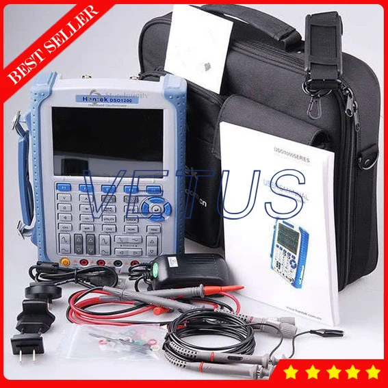 Best Offers 5 in 1 Handheld Digital Oscilloscope Hantek DSO8060 DMM / Spectrum Analyzer / Frequency Counter / Arbitrary Waveform Generator