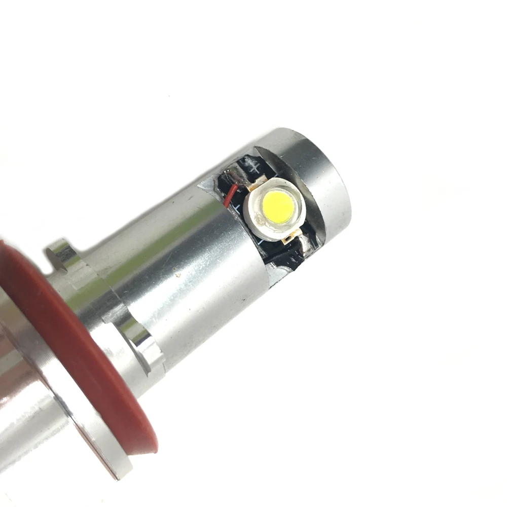 2PCS 6W led marker angel eyes drl E92 E93 E70 E71 silver led marker H8 daytime running light led marker E92 car accessories (10)