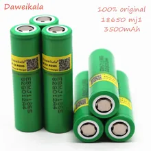 Daweikala Оригинальная 18650 батарея 3500 мАч 3,7 в аккумуляторная батарея для LG MJ1 18650 литиевая батарея 3,7 в 3500 мАч