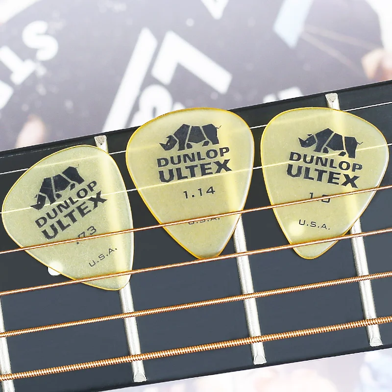 Стандартные медиаторы для гитары Dunlop Ultex медиатор 1 шт. 0 6 мм/0 73 мм/1 14 мм бас