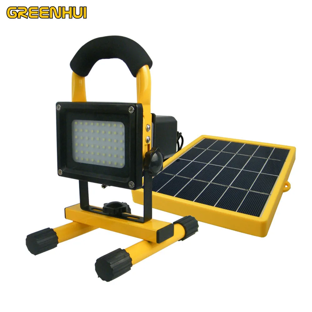 

New super bright solar energy rechargeable 54LED flood light portable flood light lamp site emergency repair emergency lights
