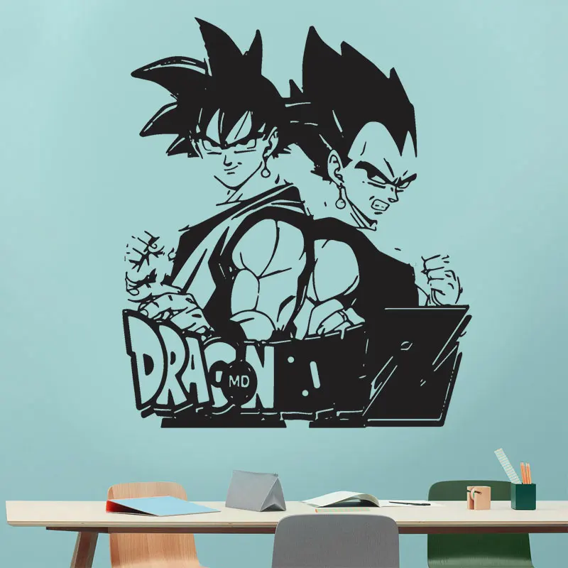 Drangonball z super Goku Vegeta Broly Frieza anime Car Room Laptop Wall sticker