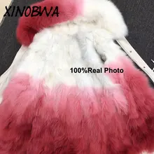 Plaszcz мужские зимние большие яркие лисы съемный с капюшоном+ подкладка толстые теплые пальто куртки Мужская Верхняя одежда парки мужские худи