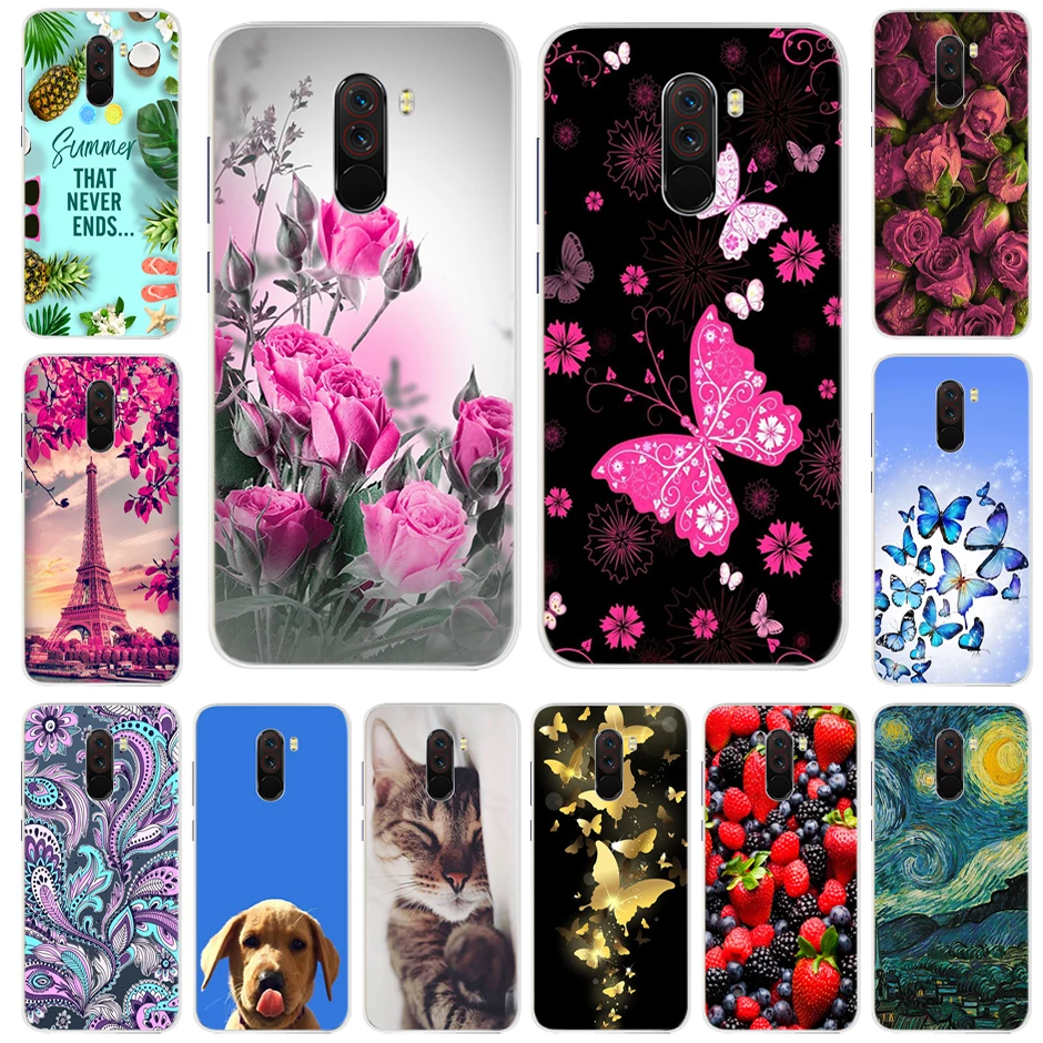 Per Xiaomi Pocophone F1 Custodia Xiaomi Poco F1 Custodia Morbida In Silicone Tpu Cover Per Xiaomi Pocophone F1 Versione Globale F1 Custodie