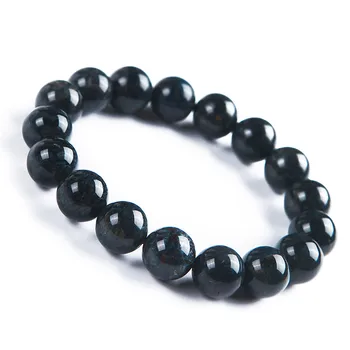 

Natural Blue Pietersite Stone Round Beads Fashion Lady Stretch Bracelet 12mm AAAA