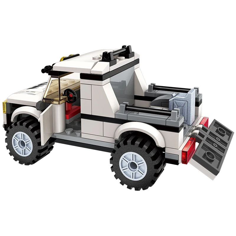 Enlighten 3201 128 шт военные войны город серии гром Миссия опасность горный автомобиль
