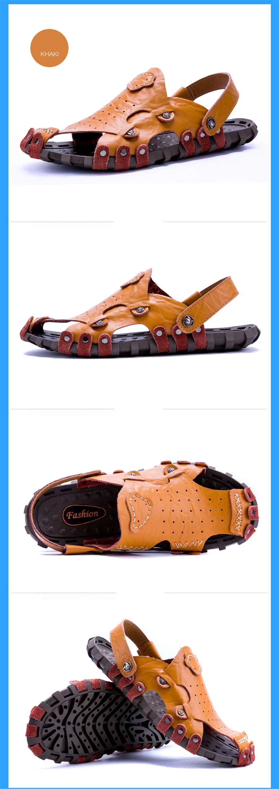 TKN мужские сандалии из телячьей кожи уличная Летняя мужская обувь ручной работы дышащая повседневная обувь Мужская дышащая обувь для ходьбы сандалии 1002