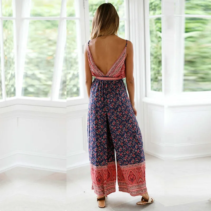 Women-Flora-Printed-Plunge-V-neck-Spaghetti-Strap-Wrap-Belt-Bohemian-Jumpsuits-Loose-Casual-Summer-Beach (3)