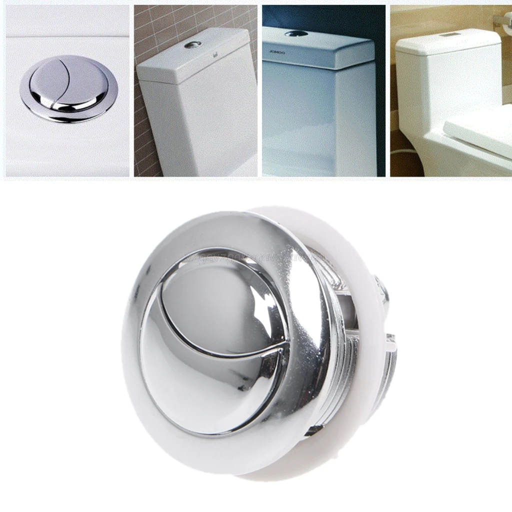 

Dual Flush Toilet Tank Button Closestool Bathroom Accessories Water Saving Valve J16 19 Dropship