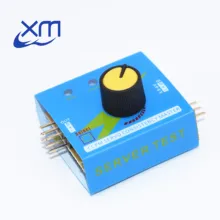 Servo Tester Gear Test CCPM Consistency Master Checker 3CH 4.8-6V with Indicator Light A73