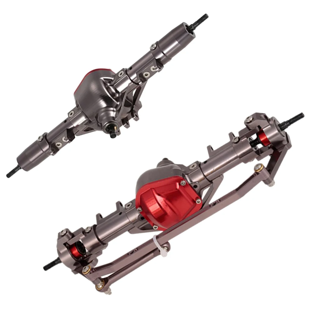2x/Pack Front Rear Wheel Axle for 1/10 Axial Scx RC Car Accessories DIY Part