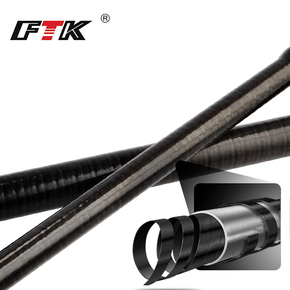 FTK Max Drag power 14 кг/30LB углеродный телескопический спиннинг литье Приманка Удочка 10-30 г 2,1 М 2,4 М 2,7 м 3 м дорожная удочка