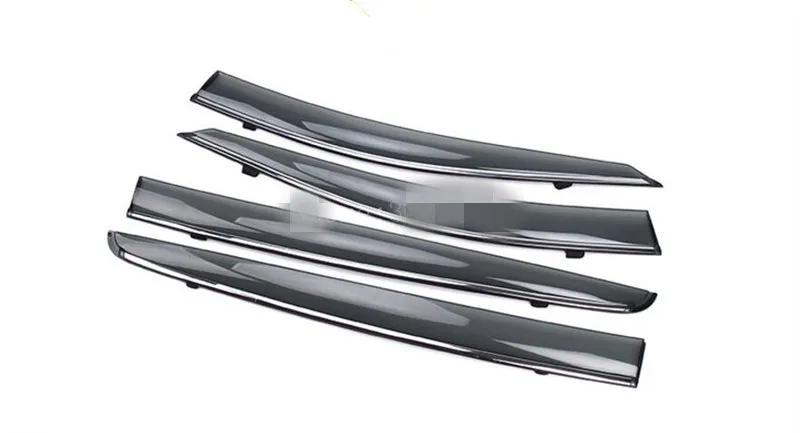 

ABS Plastic Window Visor Vent Shades Sun Rain Deflector Guard Protector Covers 4Pcs Fit For KIA Sportage QL 2016 2017 2018