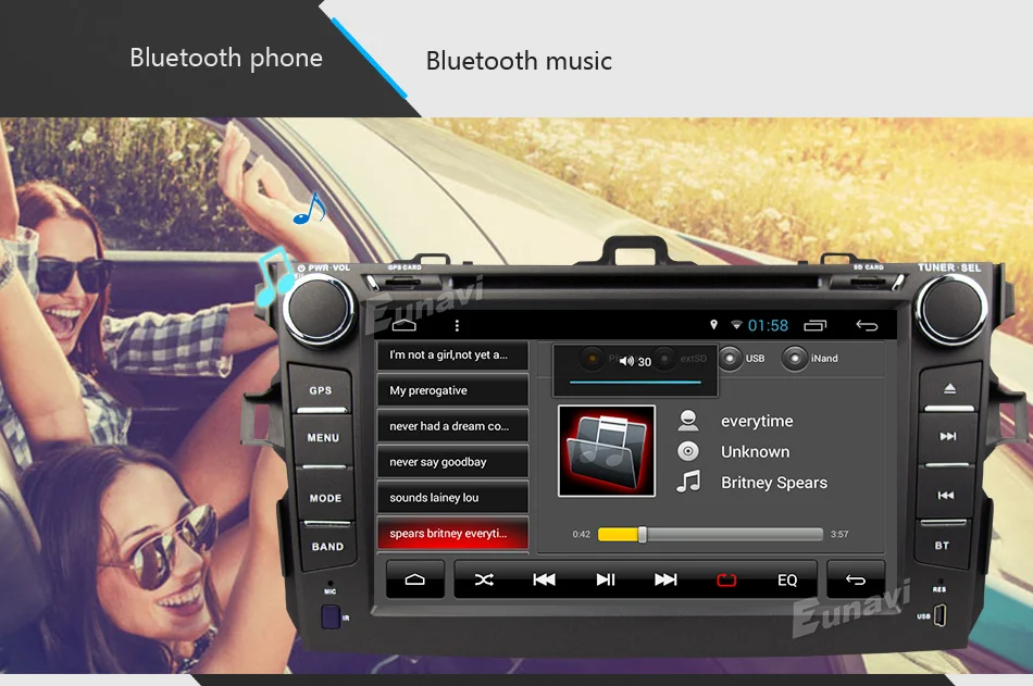 Discount Octa core 2 din Android 8.1 car dvd radio player stereo gps for Toyota Corolla 2007 2008 2009 2010 2011 2G RAM capacitive screen 12