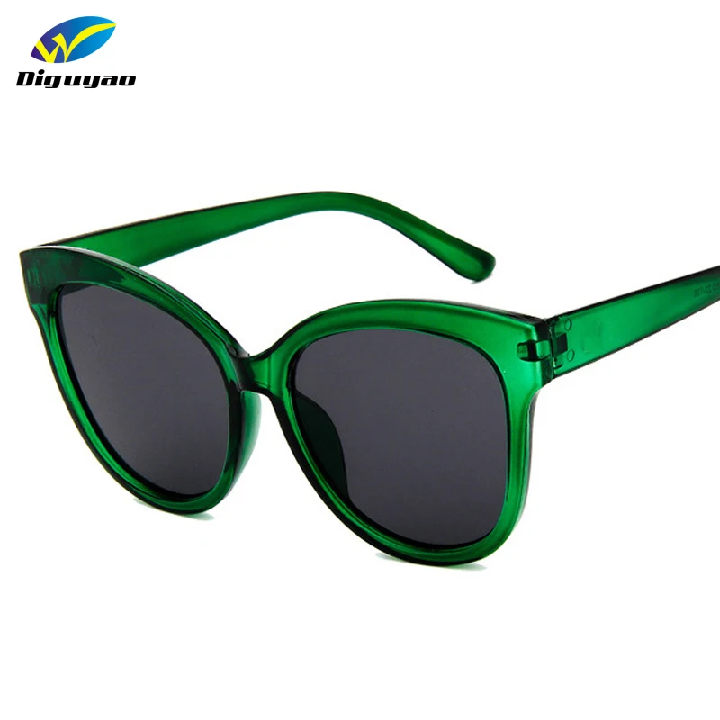 

DIGUYAO 2018 Brand Women Cat Eye Sunglasses Female glasses designer mosaic oculos de sol feminino sun glasses men