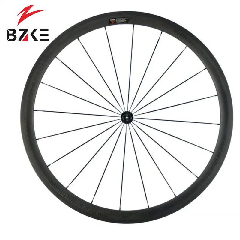 Bzke карбоновые колеса для дорожного велосипеда 700c комплект карбоновых колес R36 концентраторы 38 мм Глубина гоночный велосипед углеродное волокно колесная пара переднее 18 ч задние 21 ч