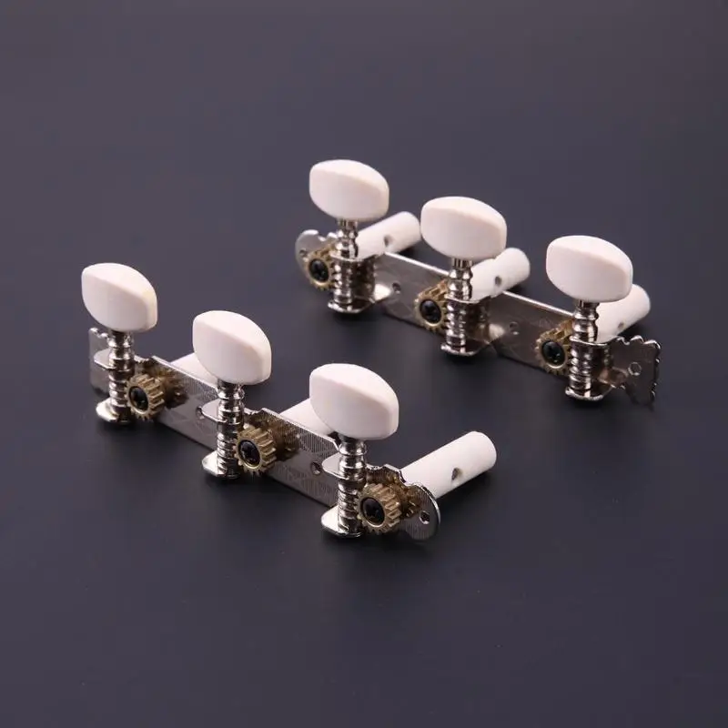 1 Pair Left Right Classical Guitar String Tuning Pegs Machine Heads Tuners Keys Part 3L3R Professional Guitar Parts Accessories