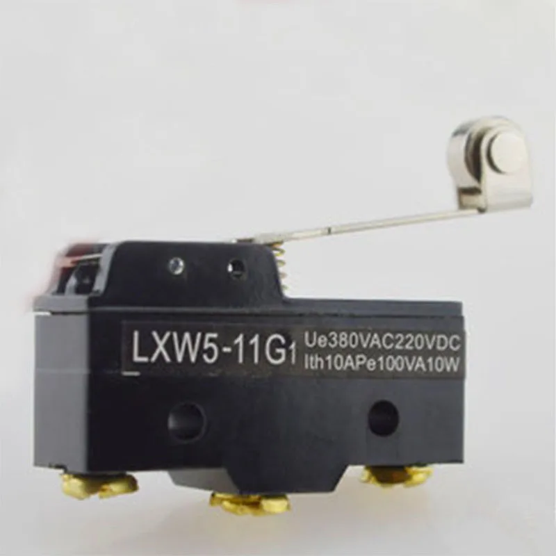 20pcs Limit Switch Travel Switch Micro Switch LXW5 11G1 Hinge Roller Long Lever Typein Switches