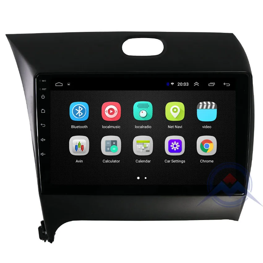 Cheap ZOHANAVI 2.5D Screen Android Car Radio for Kia Cerato K3 Forte 2013 2014 2015 car magnet radio Dvd GPS navigation multimedia 1